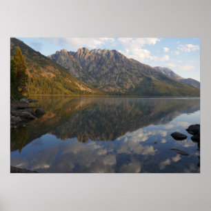Spiegelung am Jenny Lake II Poster