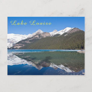 Spiegelung am Lake Louise - Banff NP, Kanada Postkarte