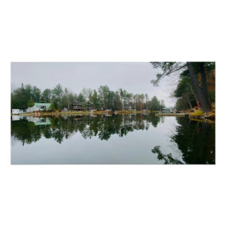 Spiegelung am Morgen am Mirror Lake   Poster