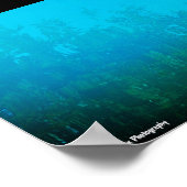 Spiegelung im Wasser Poster (Ecke)