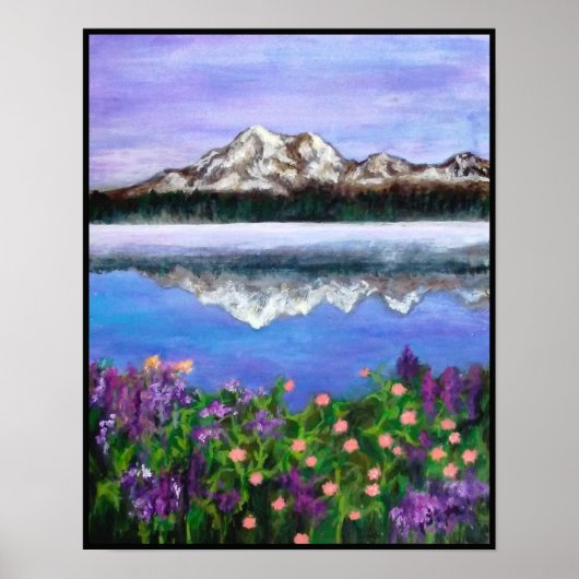 Spiegelung Poster (Vorne)