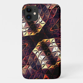 Spiegelung von Dreiecken, die seltsame Formen erze Case-Mate iPhone Hülle