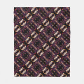 Spiegelung von Dreiecken, die seltsame Formen erze Fleecedecke (Vorderseite)