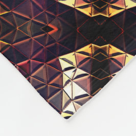 Spiegelung von Dreiecken, die seltsame Formen erze Fleecedecke