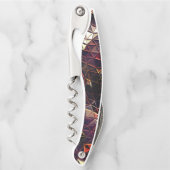 Spiegelung von Dreiecken, die seltsame Formen erze Kellnermesser (Vorderseite)