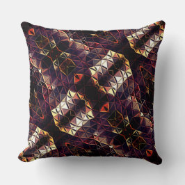 Spiegelung von Dreiecken, die seltsame Formen erze Kissen