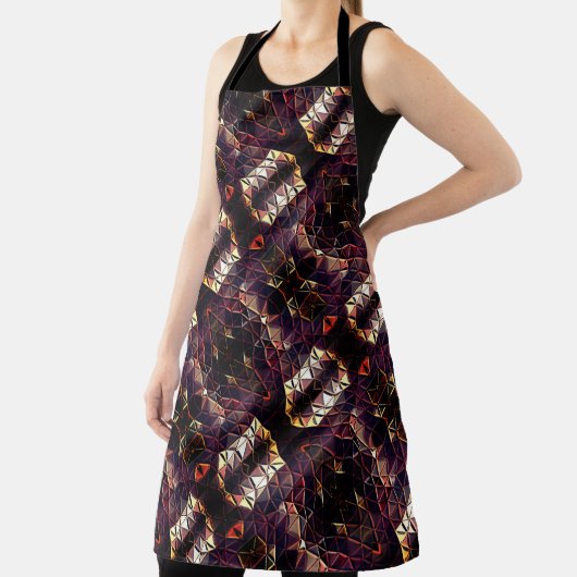 Spiegelung von Dreiecken, die seltsame Formen erze Schürze (InSitu)