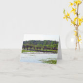 Spiegelungen 5 Anmerkung Karte (Gelbe Blume)