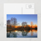 Spiegelungen der Einsamkeit Postkarte (Vorne/Hinten)