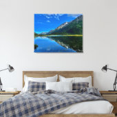Spiegelungen der Seen Leinwanddruck (Insitu (Schlafzimmer))