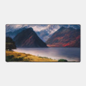 Spiegelungen der Sonnenuntergänge Schreibtischunterlage (Vorderseite)