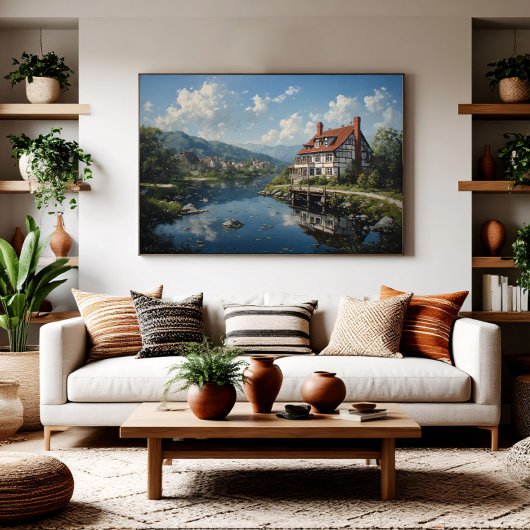 Spiegelungen der Stille Poster