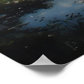 Spiegelungen der Stille Poster (Ecke)