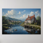 Spiegelungen der Stille Poster (Vorne)