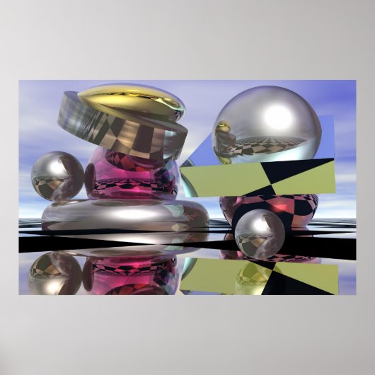 Spiegelwelten Poster (Vorne)