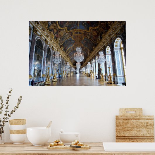 Spiegelzimmer Poster (Küche)