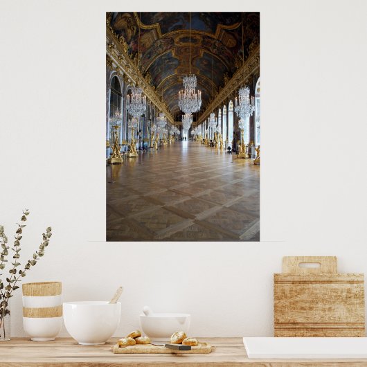 Spiegelzimmer Poster (Küche)