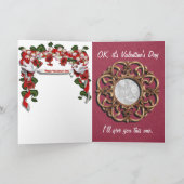 Spieglein, Spieglein an der Wand Feiertagskarte (Innenseite)