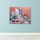 Spiel 2010 leinwanddruck (Insitu (Holzboden))