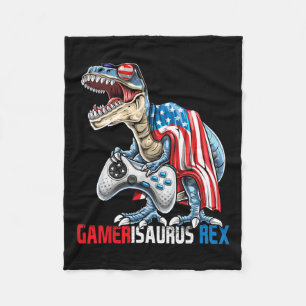Spiel 4. Juli T Rex Dinosaur Amerisaurus Rex Bo Fleecedecke
