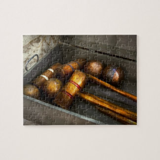Spiel - Alle Lieben spielen Croquet Puzzle