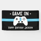 Spiel am 9. Geburtstag Banner (Horizontal)