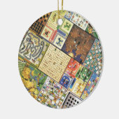 Spiel an!  Brettspiele Keramik Ornament (Links)