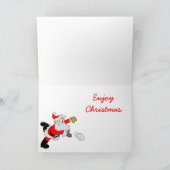 Spiel an! Gesellschaftsspiele Feiertagskarte (Innenseite)