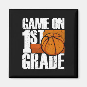 Spiel auf 1. Klasse Basketball zurück zur Schule Magnet