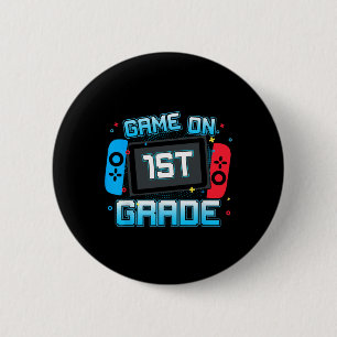 Spiel auf 1. Stufe Gamer zurück zu Schülern Kinder Button