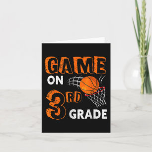 Spiel auf 3. Klasse Basketball zurück zum Schulspa Karte
