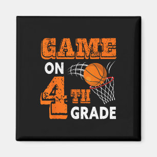 Spiel auf 4. Klasse Basketball zurück zum Schulspa Magnet