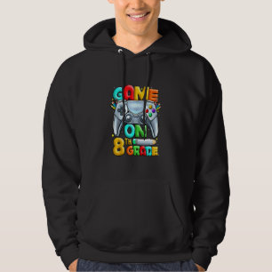 Spiel auf 8. Stufe zurück zur Schule 8. Klasse U Hoodie