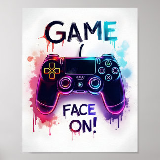 Spiel auf! Art des Controllers Poster