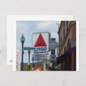 Spiel auf Boston! Postkarte (Vorne/Hinten)