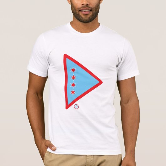 Spiel auf Chicago T-Shirt (Vorderseite)