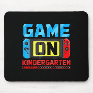 Spiel auf dem Kindergarten Gamer zurück zur Schule Mousepad