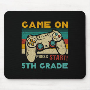 Spiel auf der Presse Start 5. Klasse Gamer zurück Mousepad