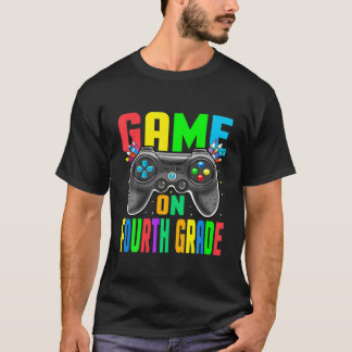 Spiel auf der vierten Stufe zurück zur Schule Will T-Shirt