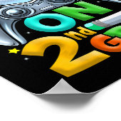 Spiel auf der zweiten Stufe zurück zur zweiten Stu Poster (Ecke)