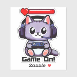 Spiel auf Gamer Chat mit Health Bar Aufkleber