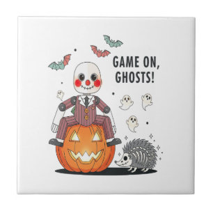 Spiel auf Ghosts Halloween Fliese