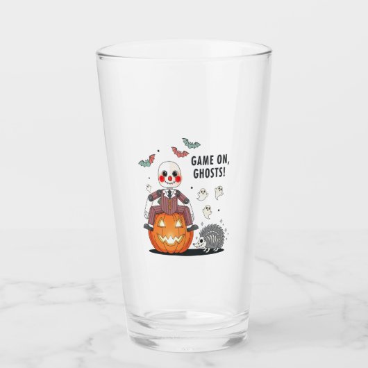 Spiel auf Ghosts Halloween Glas (Vorderseite)
