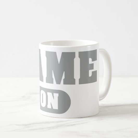 Spiel auf kaffeetasse (VorderseiteRechts)