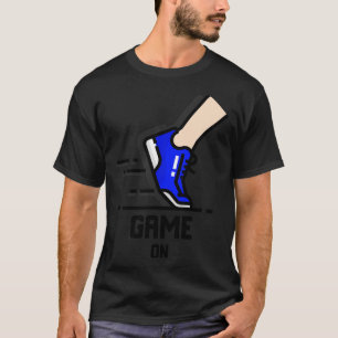 Spiel auf Laufschuhen T-Shirt