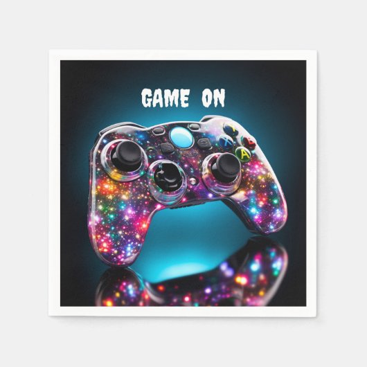 Spiel auf lebendiger Fernbedienung Serviette (Vorderseite)