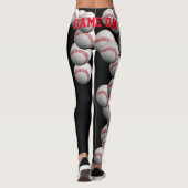 Spiel auf Leggings Baseball (Rückseite)