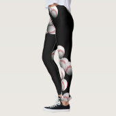 Spiel auf Leggings Baseball (Links)