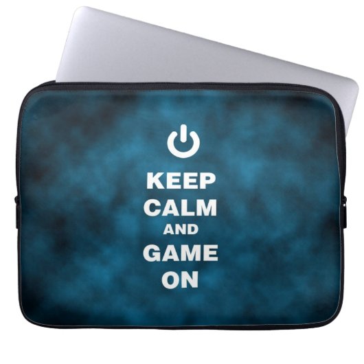 Spiel auf Neopren-Laptop-Hülse 13 Zoll Laptopschutzhülle (Vorderseite)