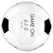 Spiel auf Pärchen Namen Hochzeitsfeier Platz Stadt Fußball (Gedreht)